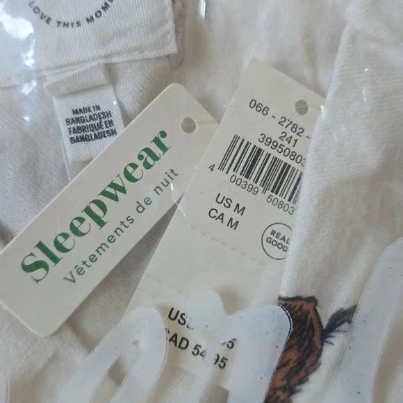 Aerie Cream Pajama Set with Cindy Lou Print - Picture 2 of 4